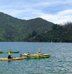 Kayaking adventures in New Zealand 
