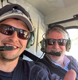 Martins Bay flight