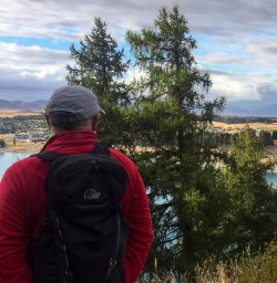 Above Lake Tekapo, Canterbury New Zealand