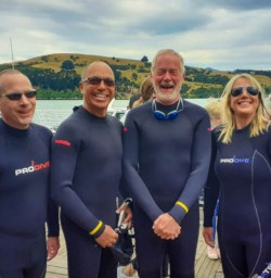Akaroa Dolphin swim