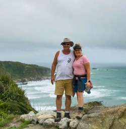 Couple at Buller Bay