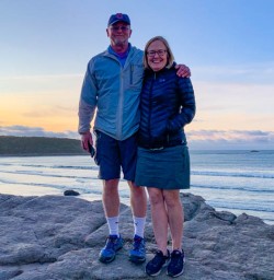 Couple at Cape Foulwind