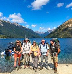 Group at Lake Rotoiti