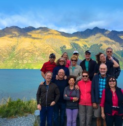 The whole team checking out Devil's Staircase