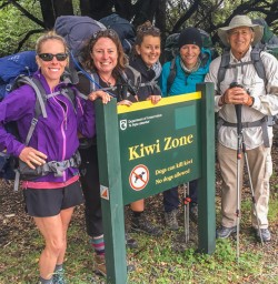 Group at St Arnaud, Tasman New Zealand