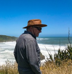 Guest enjoying Buller Bay