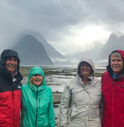 Guests at Milford Sound