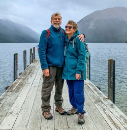 Guests enjoying Lake Rotoiti