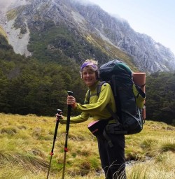 Hiking through Nelson Lakes National Park