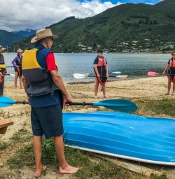 Kayaking Tour at Marlborough Sounds, New Zealand