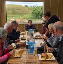Lunch at Valley Brewing Company, Geraldine Canterbury New Zealand