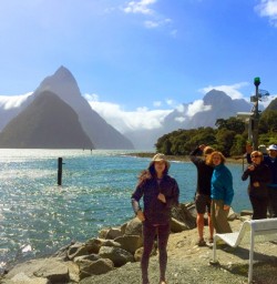 group at milford sound