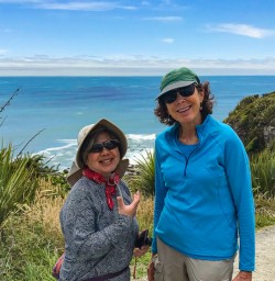 Pair of guests at Buller Bay