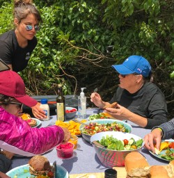 Picnic lunch West Coast