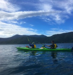 Sea Kayaking at Queen Charlotte Sound