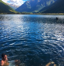 We were hard pressed to find a body of water this team didn't swim in on their trip!