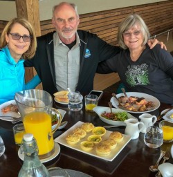Breakfast at Te Anau Hotel, Fiordland National Park Southland New Zealand