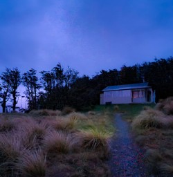 8. Bushline Hut evening