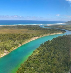8. Heli views of Martins Bay