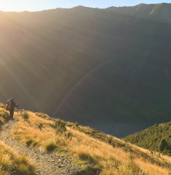 8. Sunset on Mt Robert Circuit