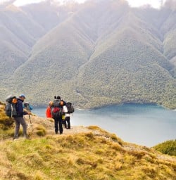 8. Way down on Bushline track