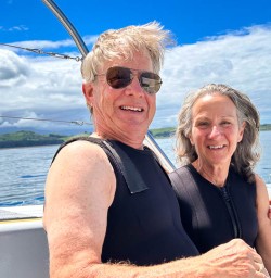 Dolphin swim Kaikoura 