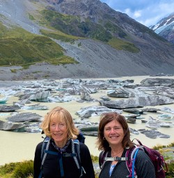 Exploring Hooker Valley