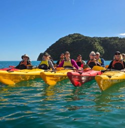 9 Guided Group Kayaking Abel Tasman Feb2025
