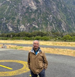 Helicopter ride to Martins Bay
