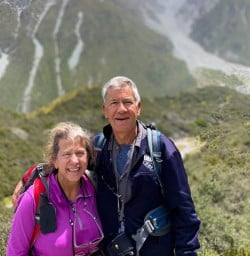 Our guests exploring Mount Cook National Park 