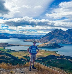 Rocky mountain and diamond lake lookout 