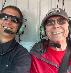 Scenic flight to the beautiful Martins Bay 
