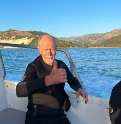 Swimming with dolphins Kaikoura