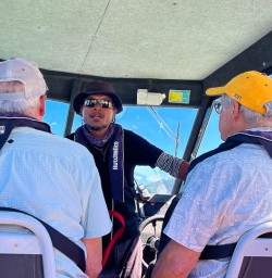 Water taxi to Torrent Bay