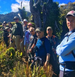 The team on their walk out to Long Reef