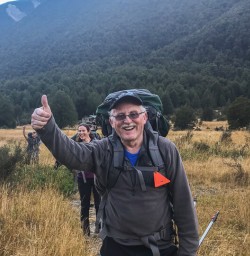 Guest at Travers river, Tasman New Zealand
