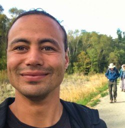 Guide selfie Glenorchy