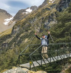 Heading towards Angelus Hut