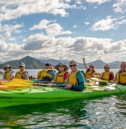 Kayaking the Marlborough Sounds, New Zealand