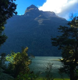 Lake Ada on the Milford Track