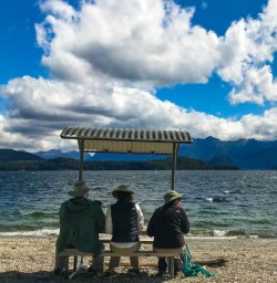 Lake Te Anau scenery