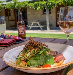 Lunch at Wairau river, Marlborough New Zealand