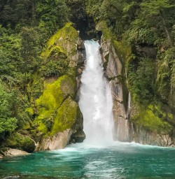 Milford Sound Giants Gate Falls