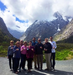 Group at Milford Sound
