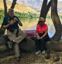 Picnic at Lake Hayes