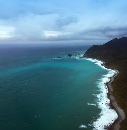 Scenic Flight over the coastline of the Fiordland National Park