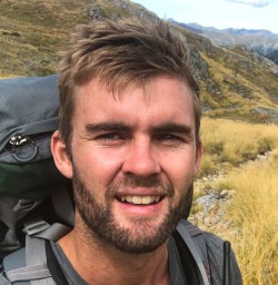 Selfie at Nelson Lakes National Park, Tasman New Zealand