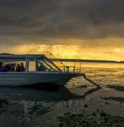 Sunset at Lake McKerrow, Fiordland National Park Southland New Zealand
