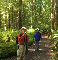 9. Happy guest pair in FiordlandHollyford