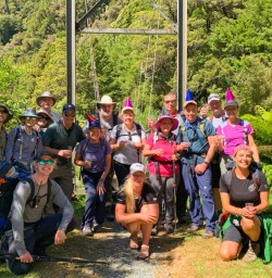9. Group picture after finishing Hollyford Track